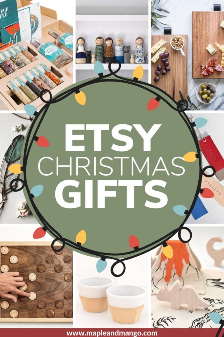 Etsy Christmas Gifts (Unique & Handmade Gifts) | Maple + Mango