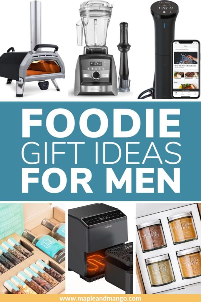 12 Foodie Gifts For Men (Gifts For Men Who Cook) | Maple + Mango